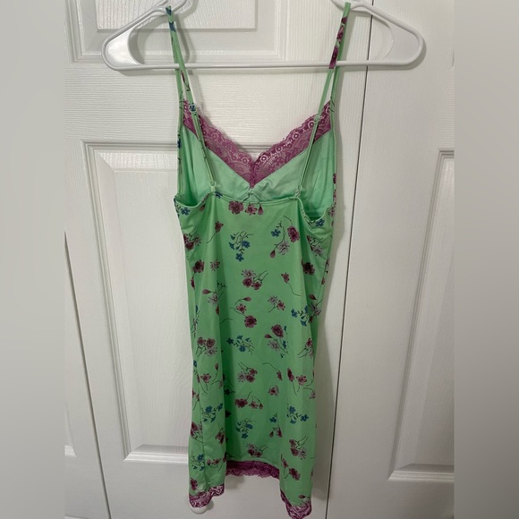 Motel Mint Floral Mini Dress - Picture 6 of 7